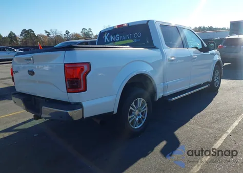 2016 Ford F-150 Lariat из США, поврежденный, VIN 1FTEW1CG5GFB92963